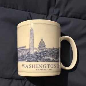 Starbucks Washington D.C. Mug - Ivory and Navy